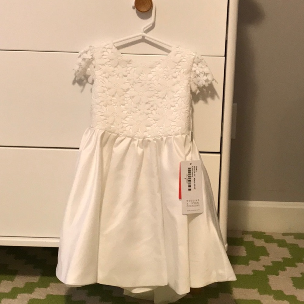 NWT JJ’s House Flower Girl dress size 2